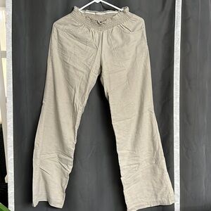 Linen style pants